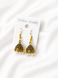 Golden mini jhumka