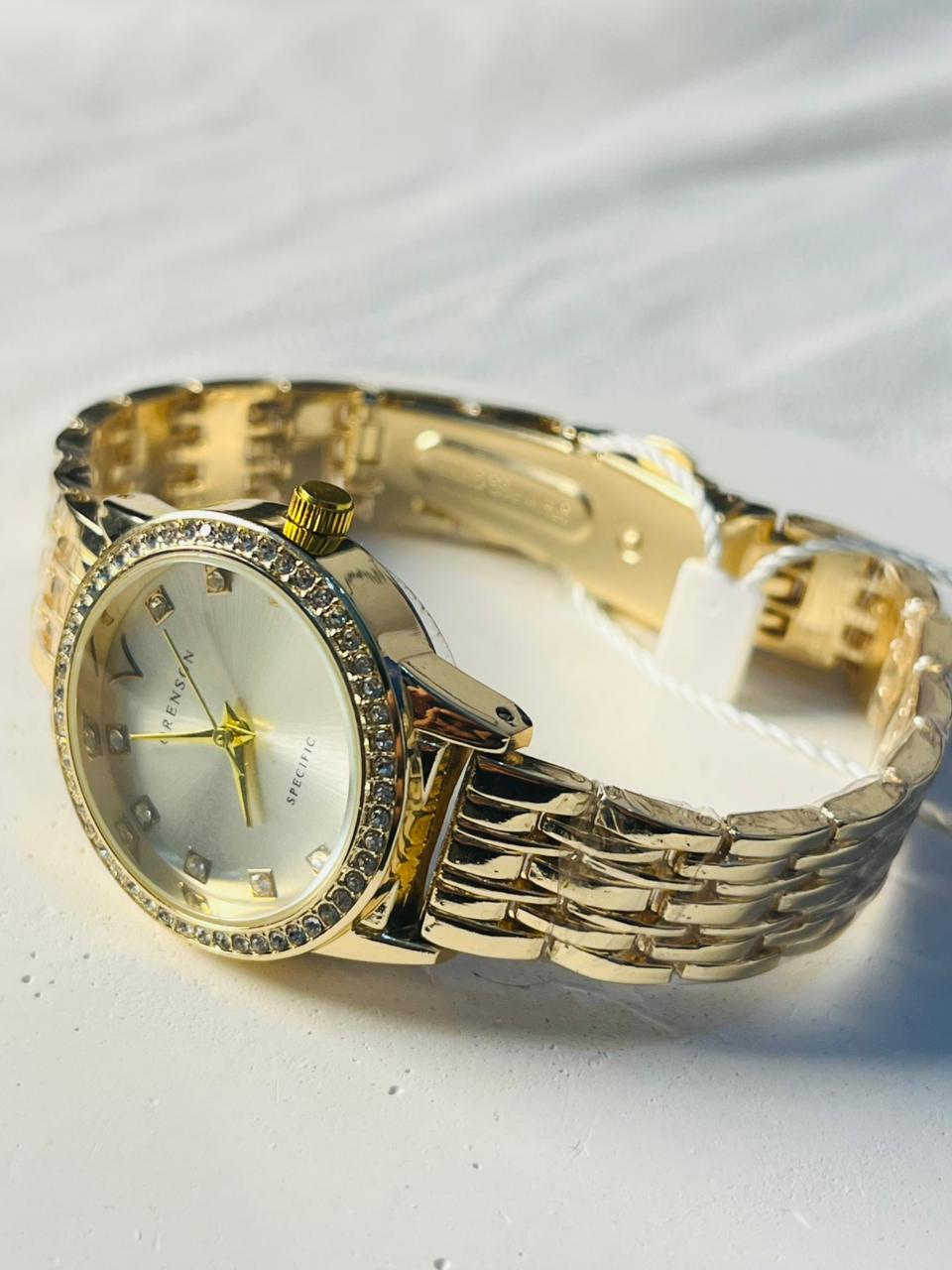 Aurora Luxe Stainless Steel Watch