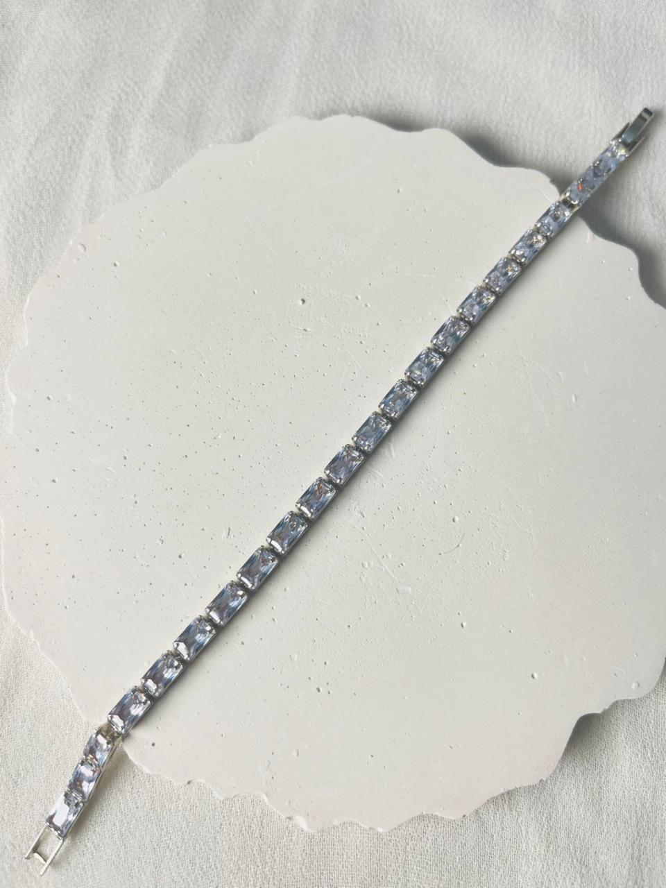 Silver Stone Bracelet