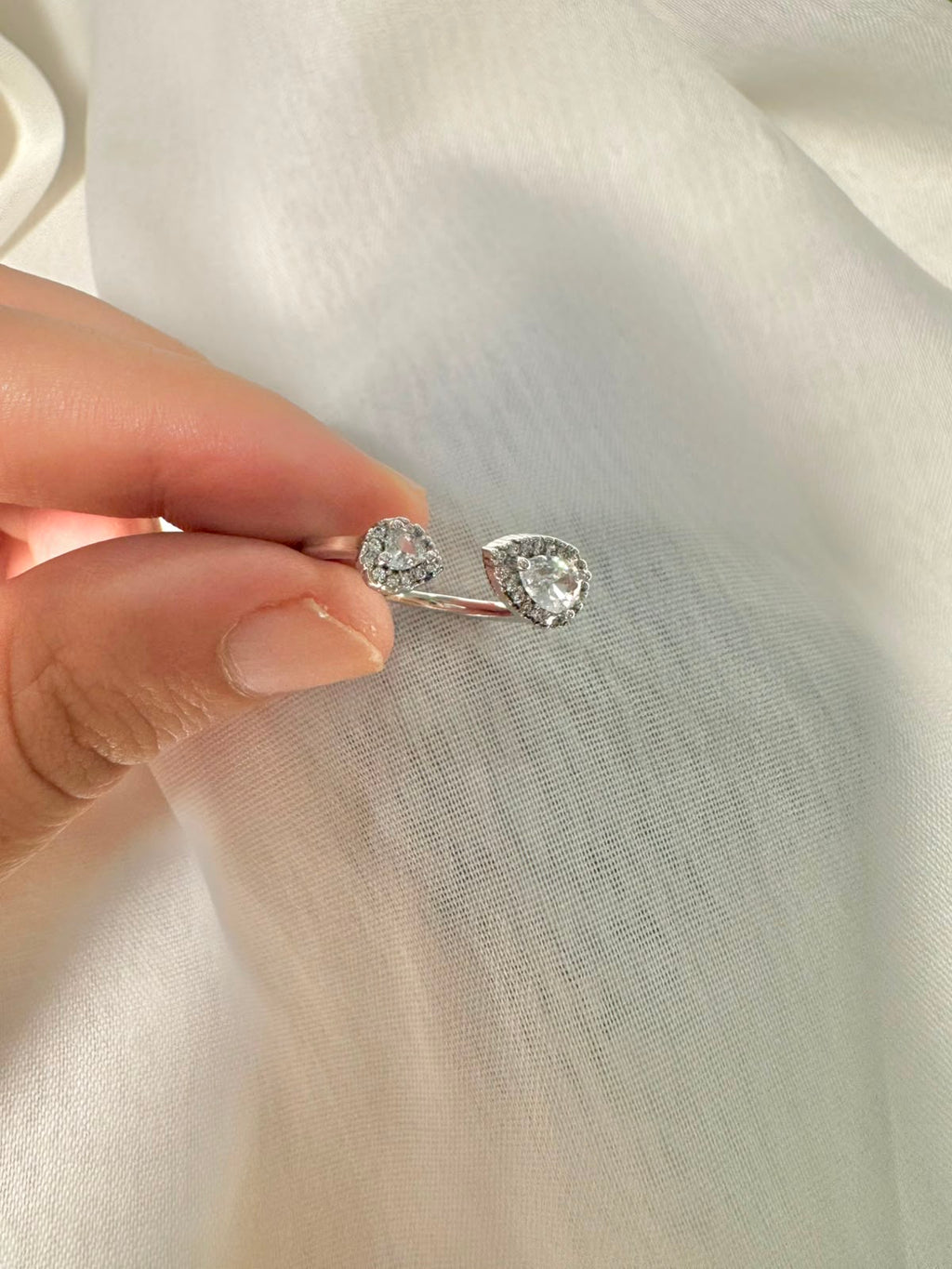 Silver Stone ring