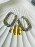 Silver hoops
