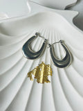 Silver hoops 1