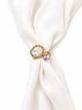 Bianca Crystal Duo Ring