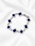 blue Silver bracelet