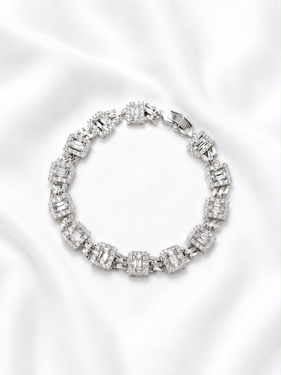 Silver Zircone Bracelet