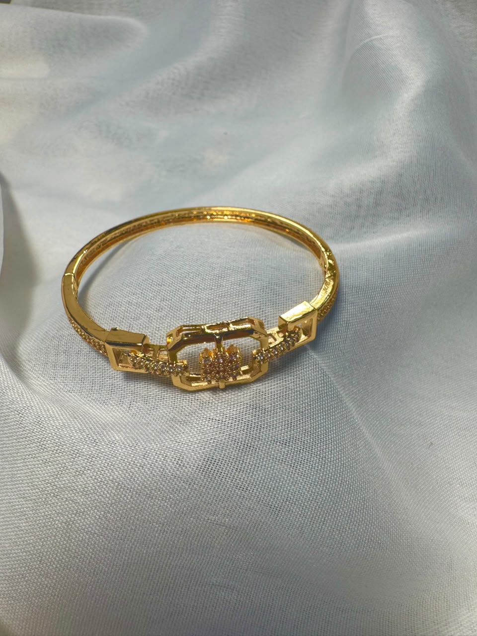 Cluster Bangle Bracelet