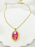 Rose shape pendent