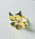 five petal floral Ring