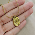 Golden Flower Pendent