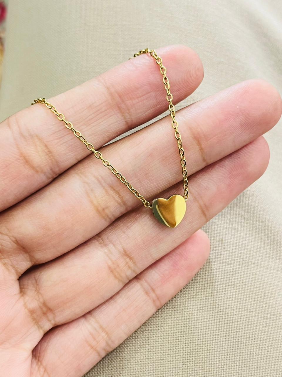 Love Spark Heart Necklace